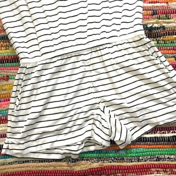 J. Crew Factory ~ Striped romper - Picture 3 of 8